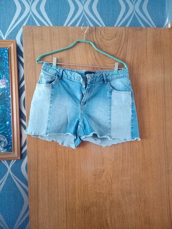 Lote de 3 Calções de Gangue Denim - Estilos Variados - Tamanho 40-42/44 – photo 2